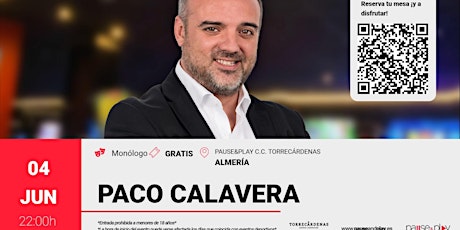 Monólogo Paco Calavera entradas