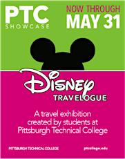DISNEY TRAVELOGUE EXHIBIT by Pittsburgh Technical College primary image