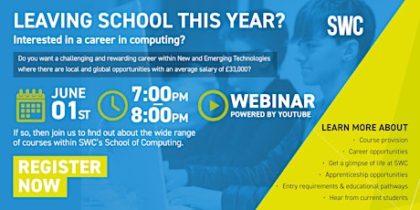 South West College Computing Webinar tickets