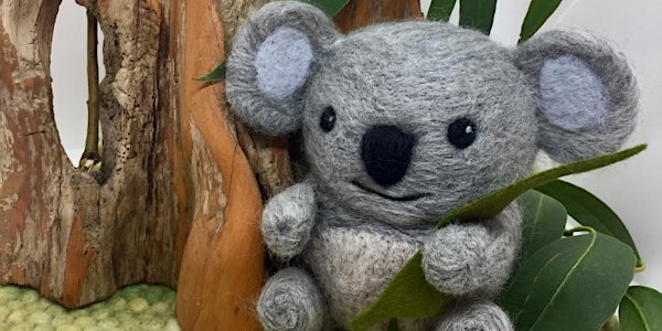 Needle Felting Koala Workshop