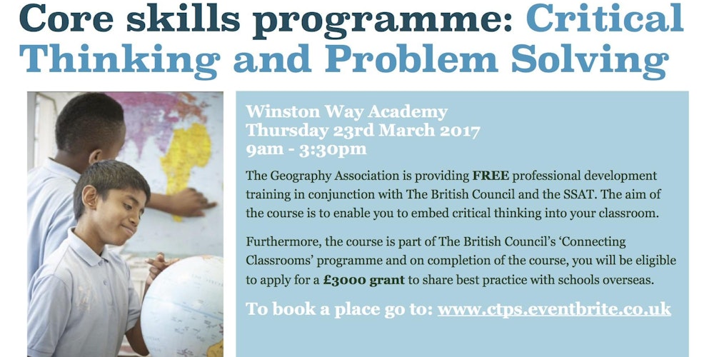 critical thinking and problem solving training critical thinking and problem solving training
