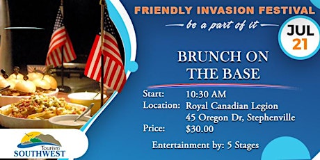 Brunch on the Base tickets