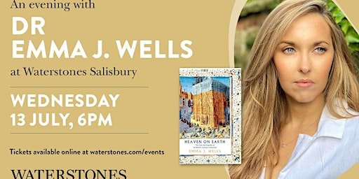 An Evening with Dr Emma Wells at Waterstones Salisbury
