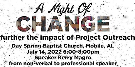 A Night of Change: to further the impact of Project Outreach tickets