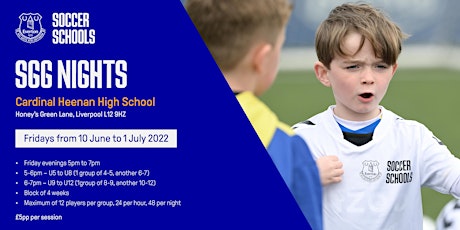 Everton Soccer Schools - Small Sided Games (SSG's) tickets
