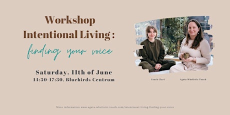 Intentional Living: finding your voice | coaching & sound therapy tickets