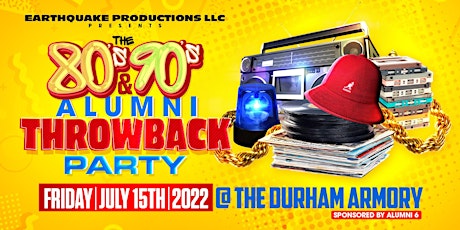 80's & 90's Alumni "Throwback" Party primary image