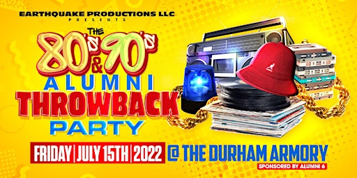 80's & 90's Alumni "Throwback" Party