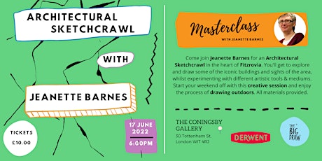 Architectural Sketchcrawl with Jeanette Barnes tickets