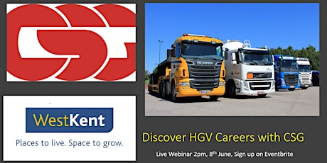 Discover HGV Careers with CSG tickets