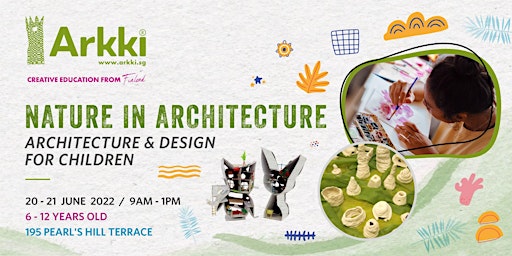 2-Day Children Holiday Workshop  I  Nature In Architecture Design primary image