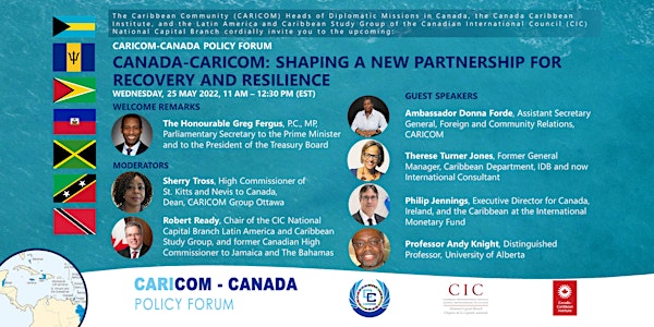 Canada-CARICOM: Shaping a New Partnership for Recovery and Resilience