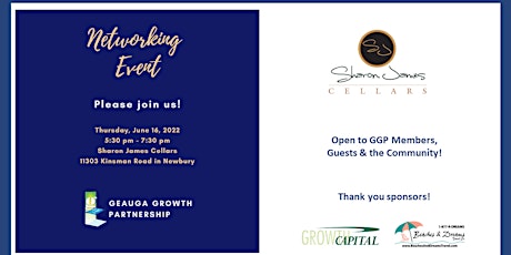 Geauga Growth Partnership Networking Event tickets