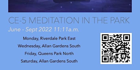 Wednesday CE-5 Meditation In The Park tickets