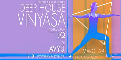 Underground Yoga - Deep House Vinyasa (3/29) primary image