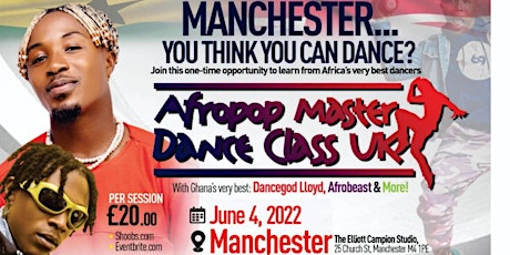 Afropop Dance Masterclass Manchester tickets