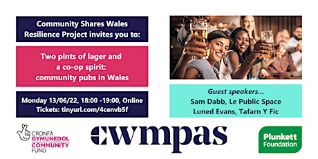 Two pints of lager and a co-operative spirit: community pubs in Wales tickets