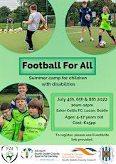 Football For All Summer Camp tickets