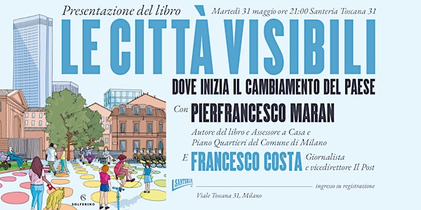 Pierfrancesco Maran  presenta libro "Le città visibili" con Francesco Costa