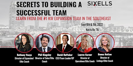 Secrets to Building a Successful Team: A SIXELLS Leadership Workshop tickets