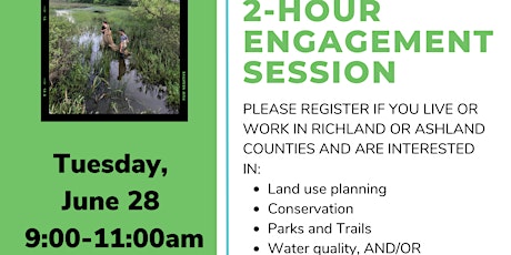 Mohican River Watershed Community Engagement Meeting tickets