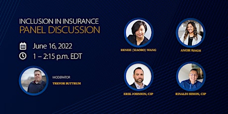 Inclusion in Insurance Panel Discussion Tickets