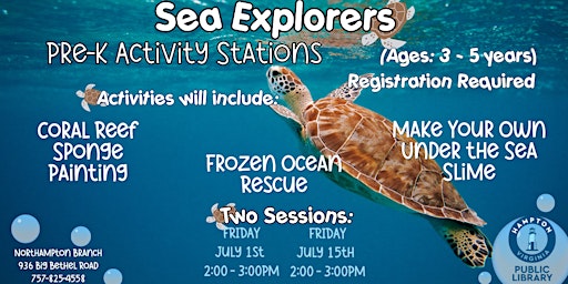 Sea Explorers: Pre-K Activity Stations