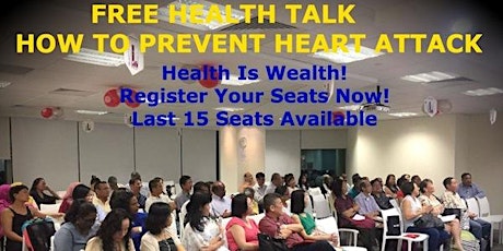 Live Talk In Singapore On How To Prevent Heart Attack primary image