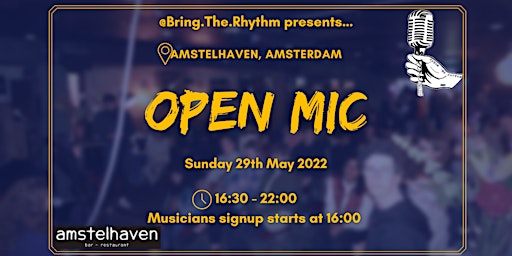 BTR open mic 29th May