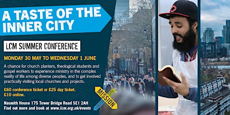 LCM Summer Conference 2022: A Taste of the Inner City tickets