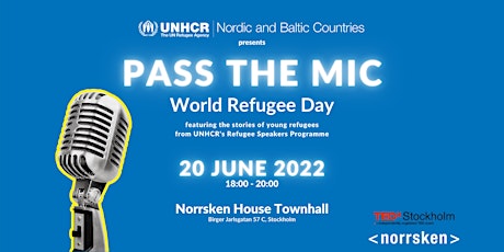 PASS THE MIC  - World Refugee Day biljetter