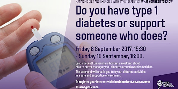 Do you have type 1 diabetes or support someone who does?