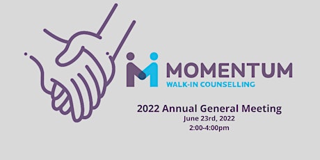 2022 Momentum Walk In Counselling Annual General Meeting tickets