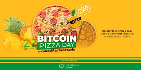 Imagen principal de Bitcoin Pizza Day By Satoshi en Venezuela