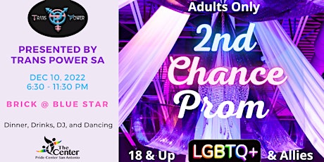 2nd Chance Prom for LGBTQ+ and Allied Adults 18+ tickets