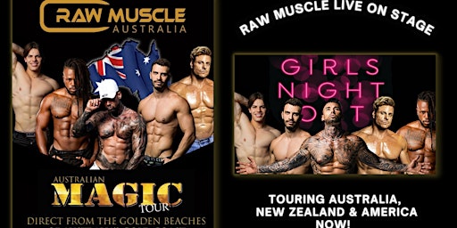 RAW MUSCLE MALE REVUE SHOW LIVE  - NEW PLYMOUTH NZ