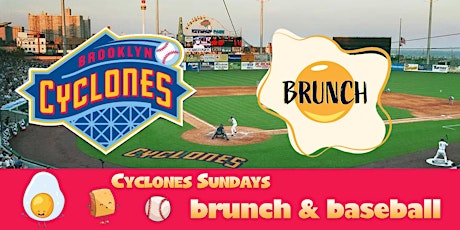 Baseball & Brunch - Cyclones Sundays (Boozy Brunch Rooftop in Coney Island) tickets