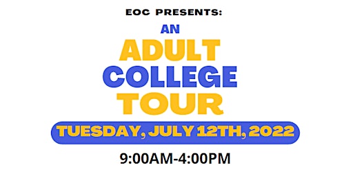 EOC Presents: An Adult College Tour of Montgomery College & UDC