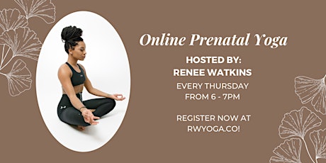 Virtual Prenatal Yoga tickets