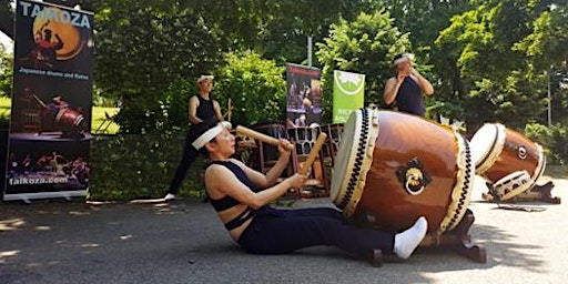 Taikoza Drummers at Chelsea Park