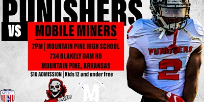 Arkansas Punishers vs Mobile Miners