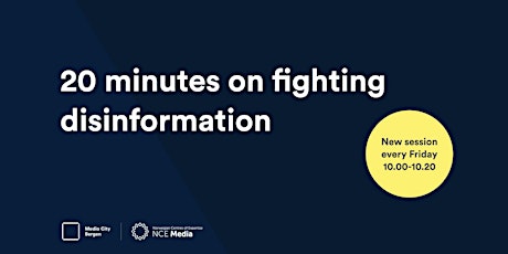 20 minutes on fighting disinformation ingressos
