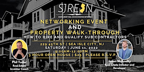Networking, Property Walkthrough &  How to Hire &