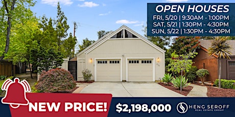 Join our Open Houses in Mountain View! tickets