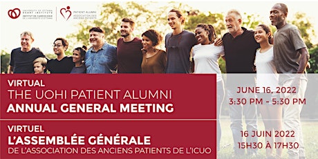 UOHI Patient Alumni Annual General Meeting | L’assemblée générale de l’asso billets