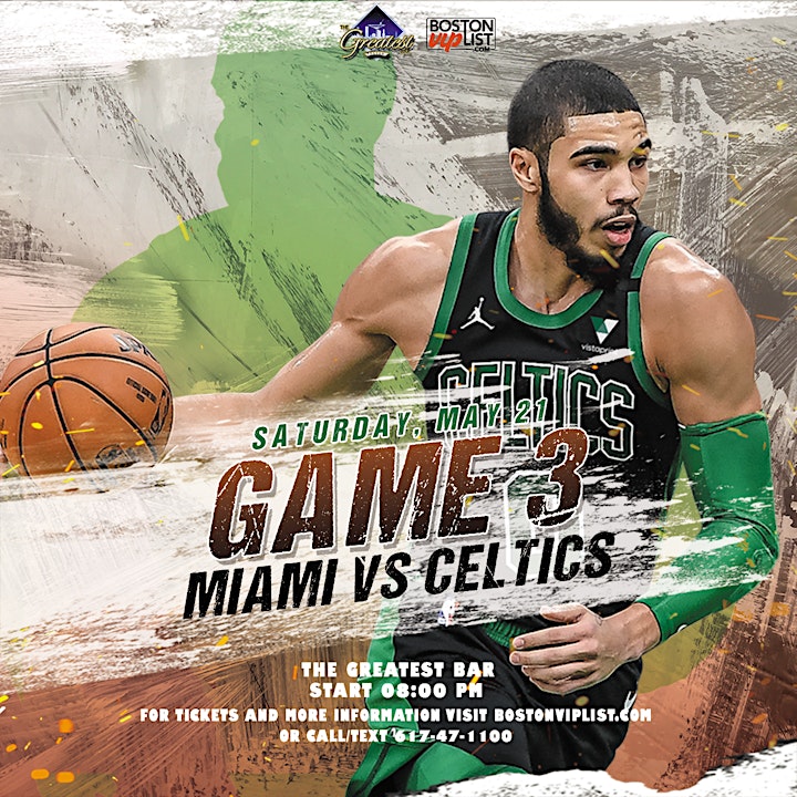 Celtics Game 3  @ The Greatest Bar image