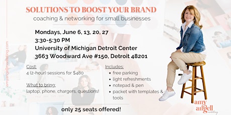 Solutions To Boost Your Brand: Coaching & Networking for Small Businesses tickets