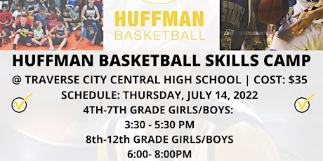 TRAVERSE CITY CENTRAL HUFFMAN BASKETBALL CAMP - JULY 14 tickets