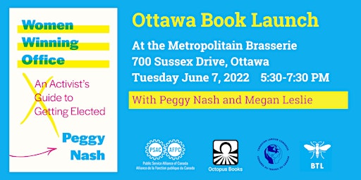 Women Winning Office - Ottawa book launch with Peggy Nash