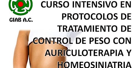 Imagen principal de Curso Intensivo de Control de Peso con Auriculoterapia y Homeosiniatria